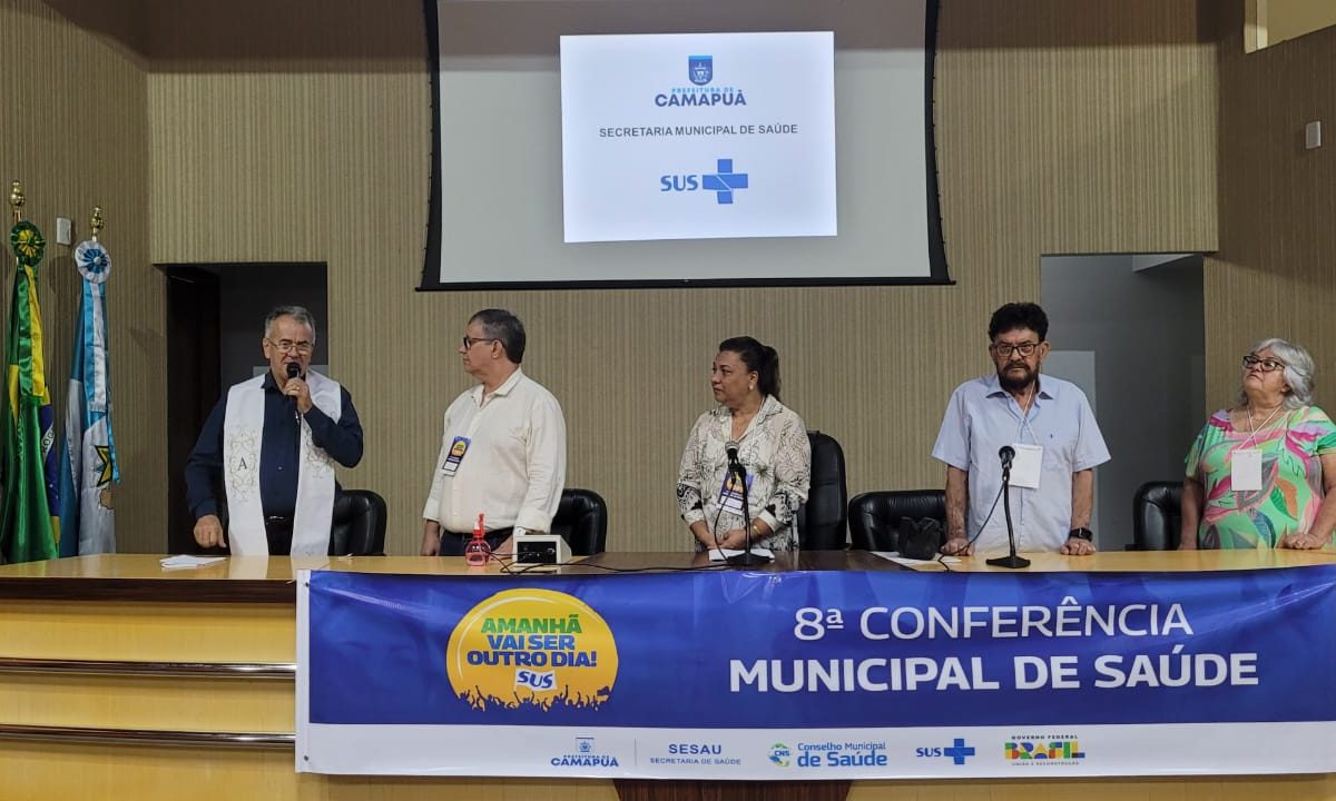 Câmara Municipal de Camapuã realiza 8ª Conferência Municipal de Saúde